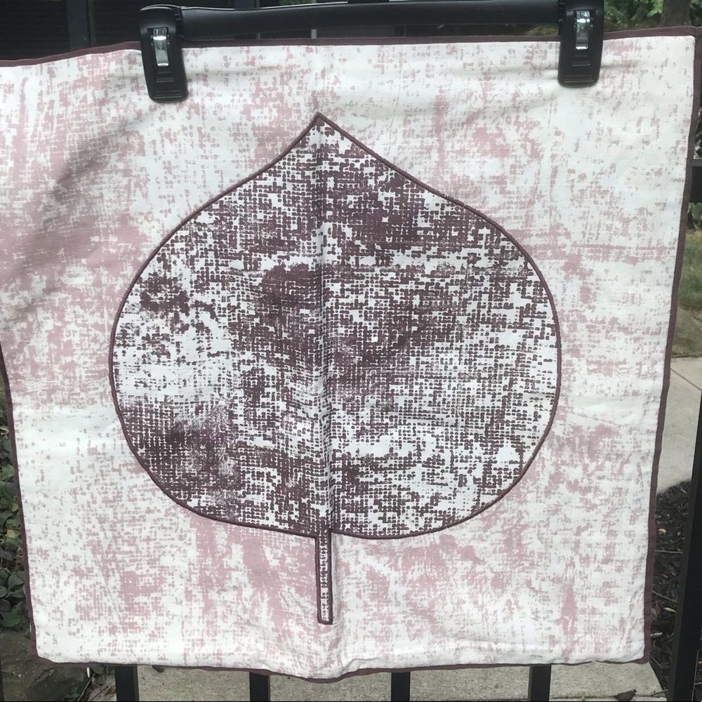 Designers Guild accent pillow cover in lavender